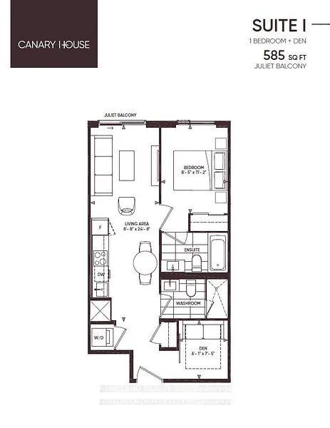 Front of Unit 313, 425 Front Street E