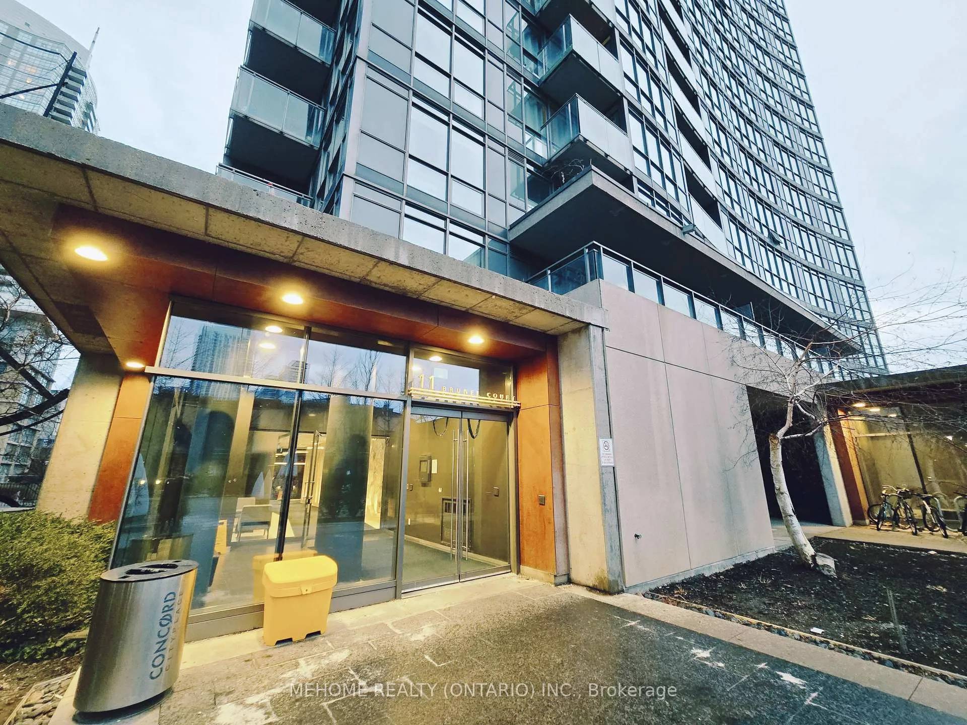 Front of Unit 2302, 11 Brunel Court