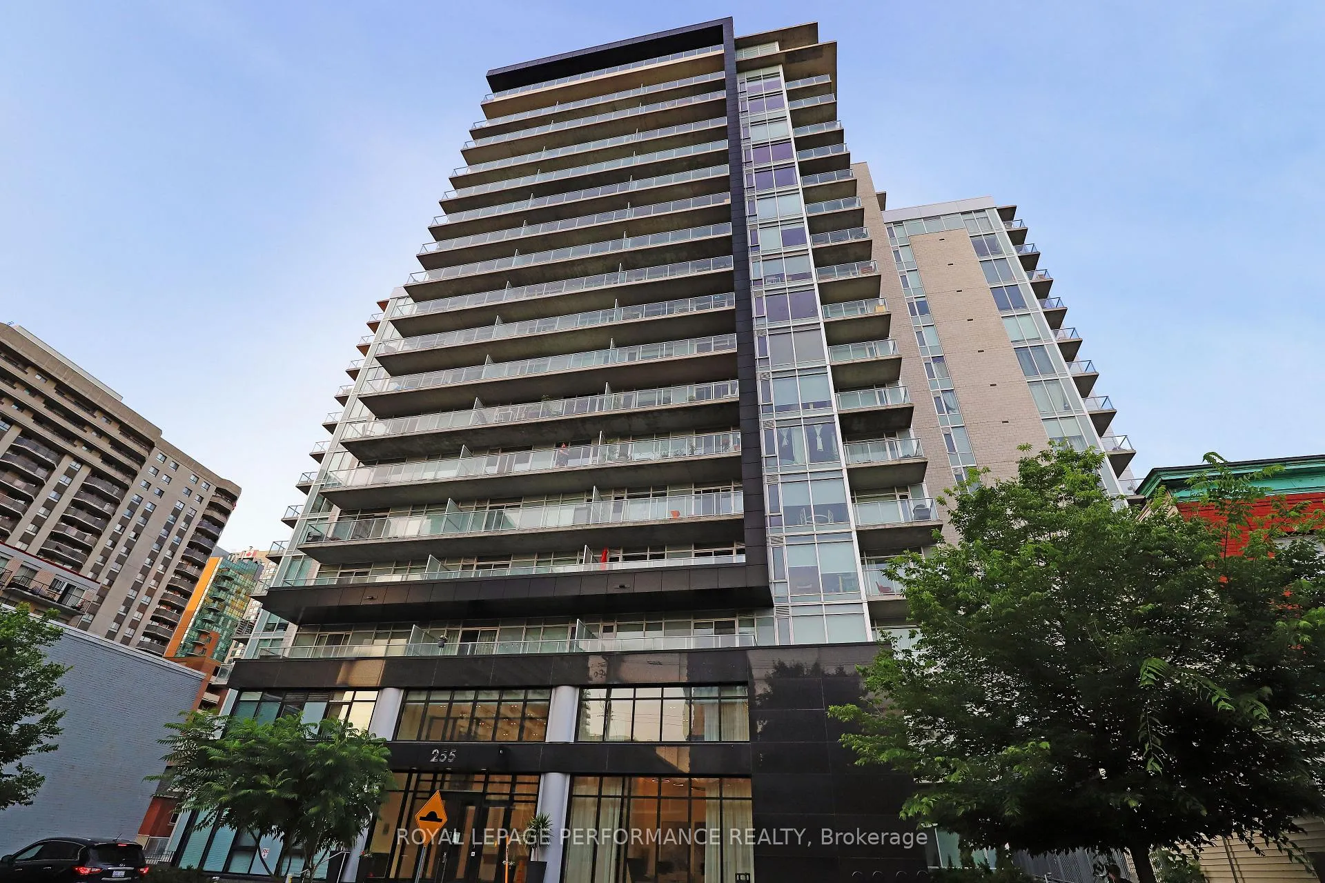 Front of Unit 1603, 255 Bay Street