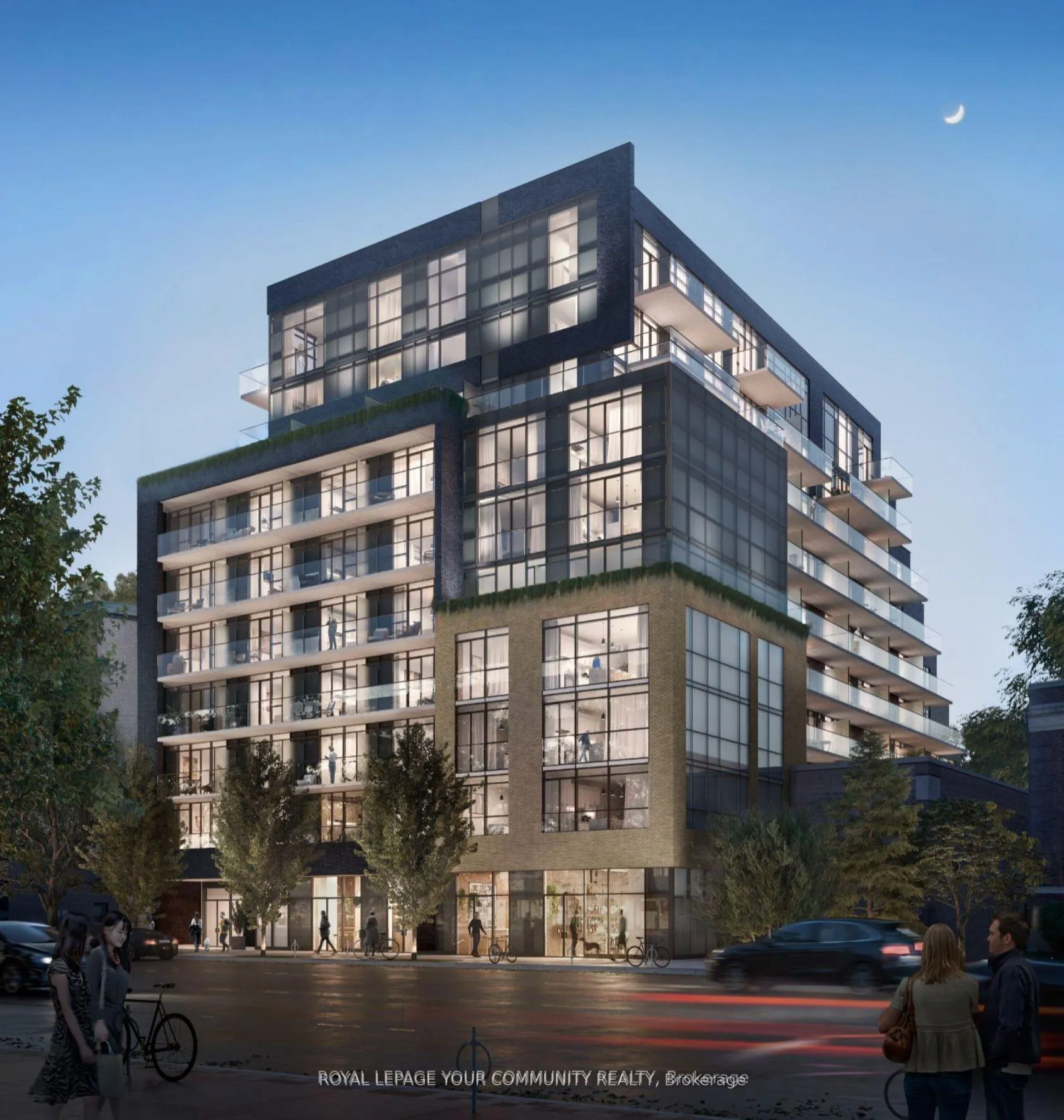 Front of Unit 712, 2369 Danforth Avenue
