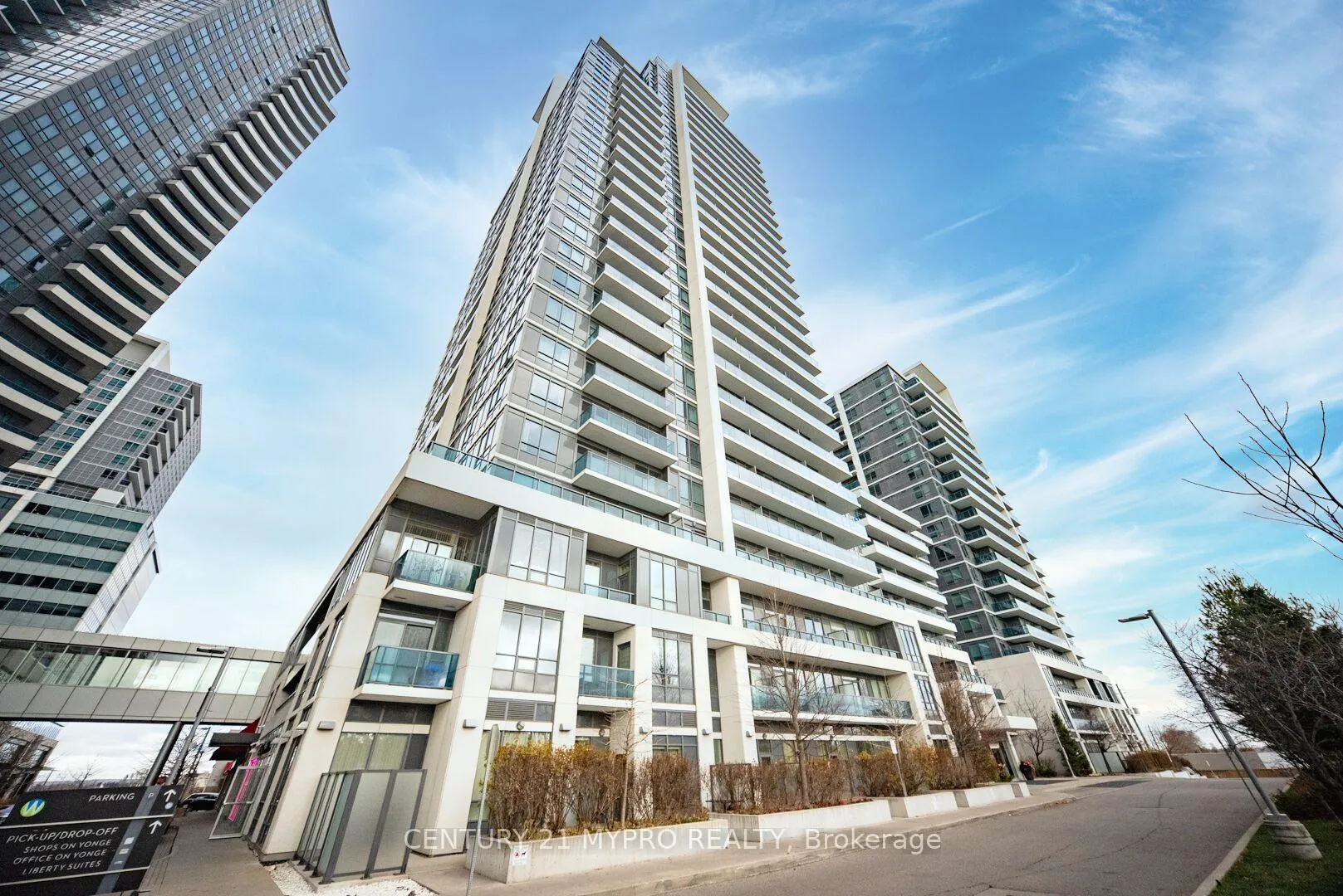 Front of Unit 903, 7165 Yonge Street