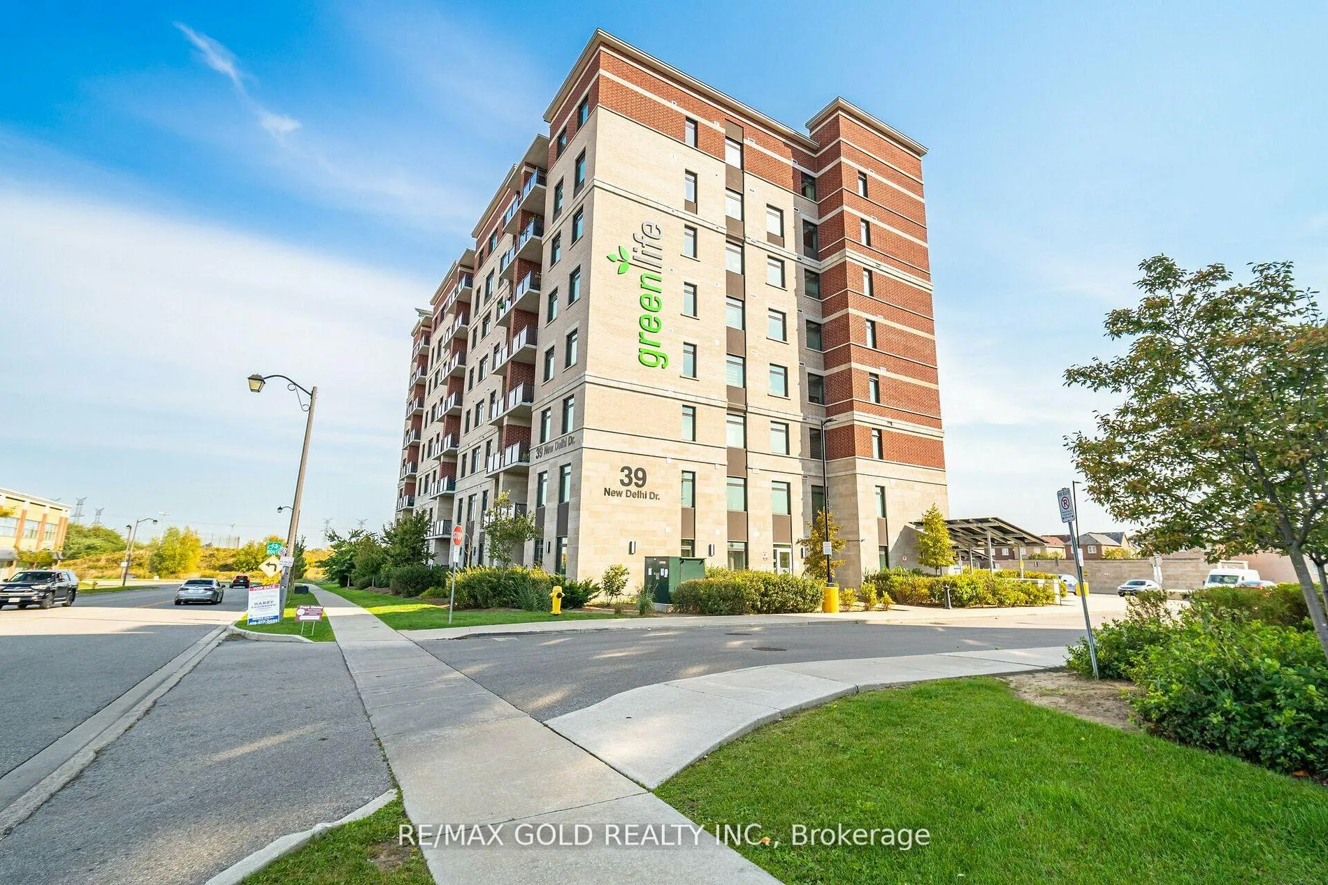 Front of Unit 209, 39 New Delhi Drive