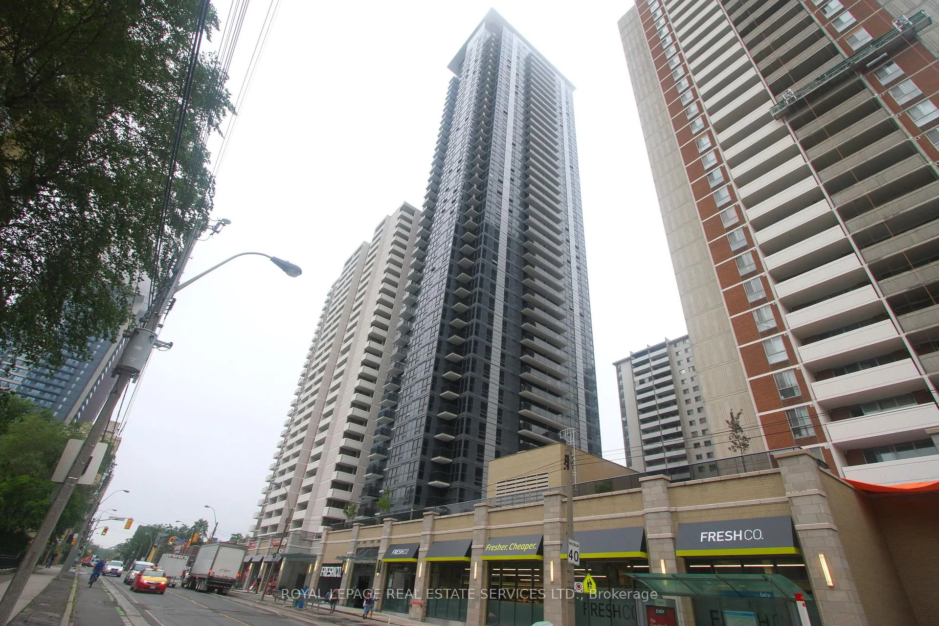 Front of Unit 702, 561 Sherbourne Street