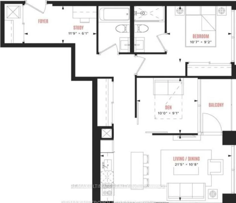 Photo 28 of Unit 2108, 39 Mary Street, Barrie, City Centre — HOMEH
