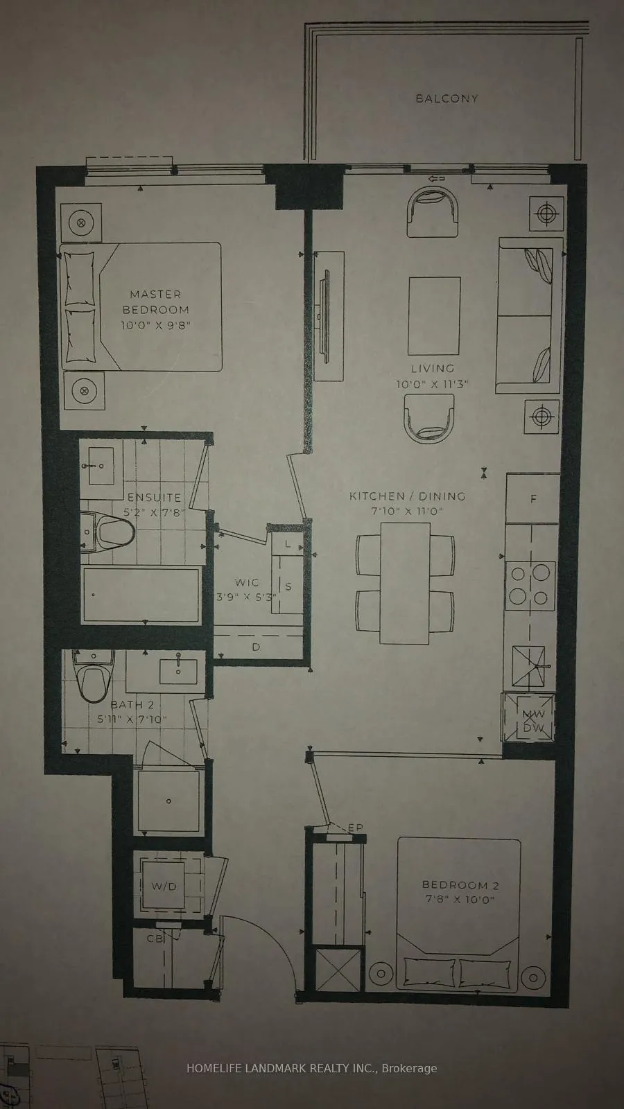 Photo 10 of Unit A1003, 30 Upper Mall Way, Vaughan, Brownridge — HOMEH