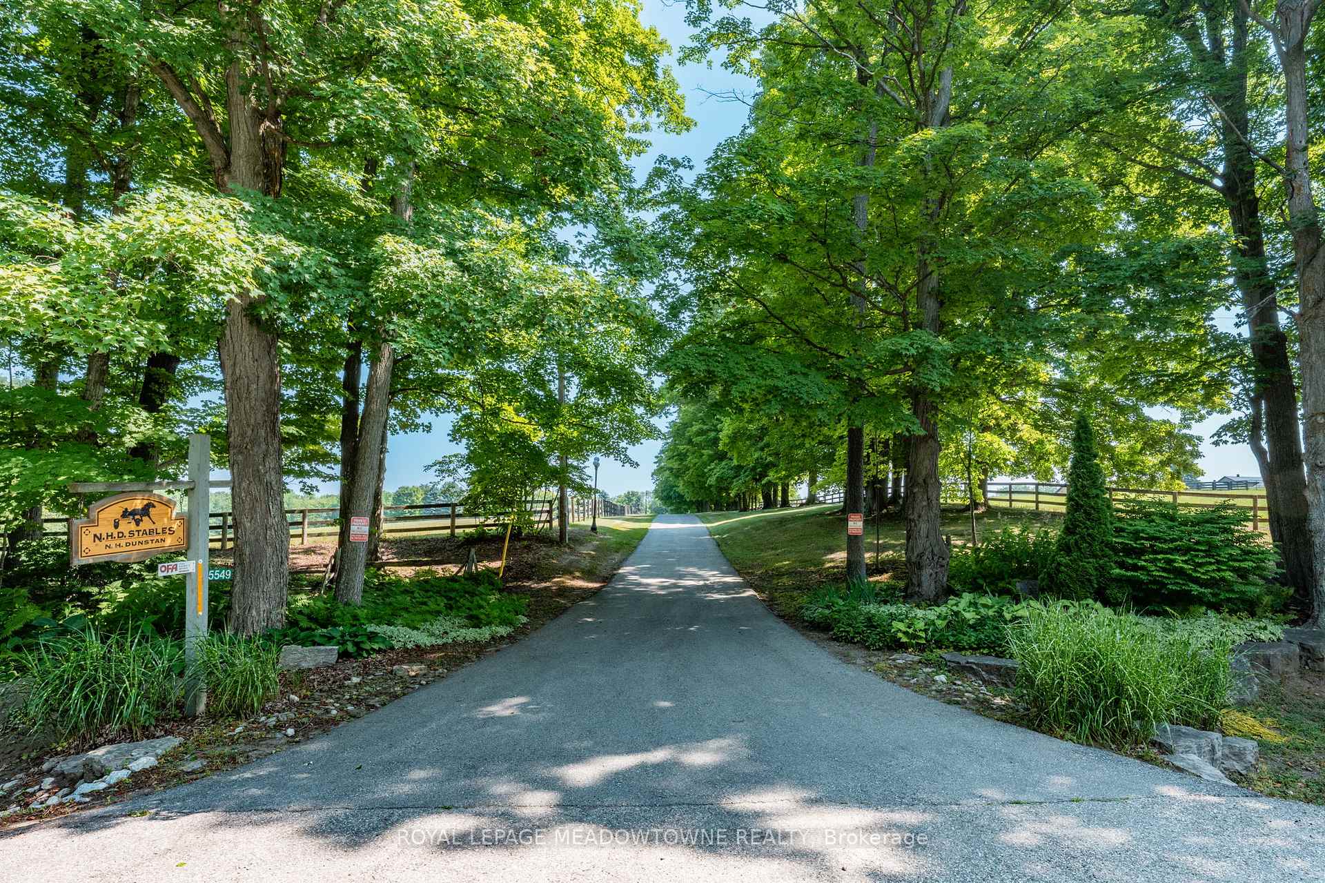 Front of 15549 Heart Lake Road