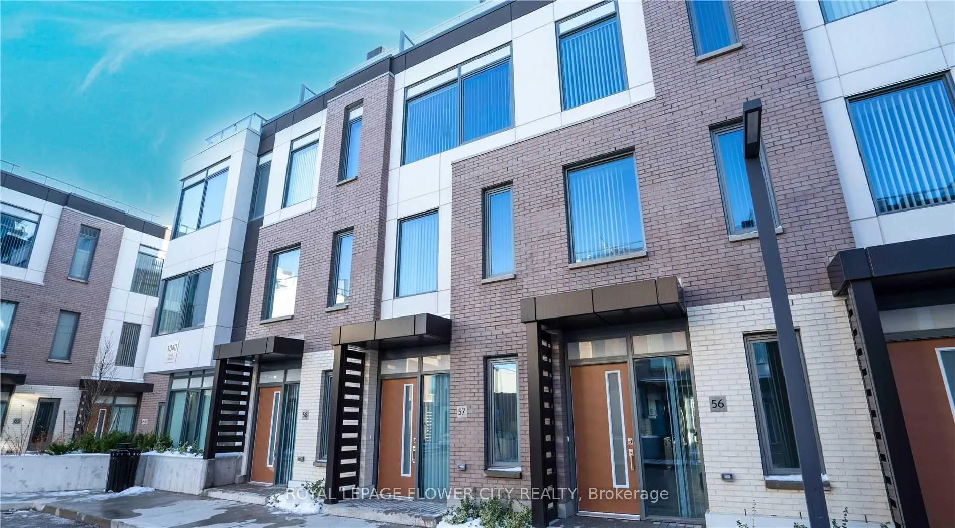 Front of Unit Th56, 1040 Portage Parkway