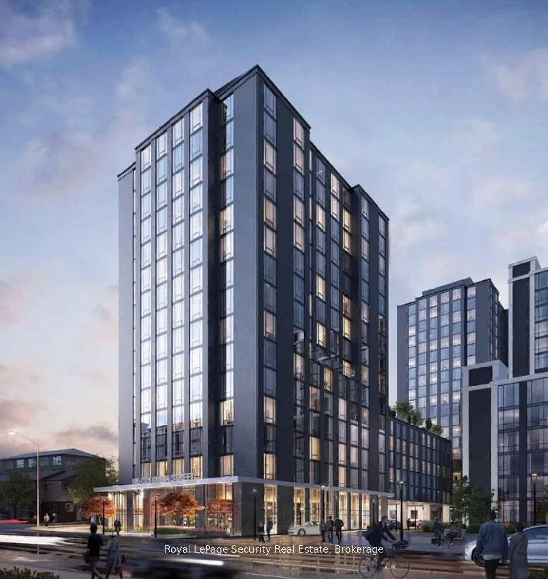 Front of Unit 312 RM1, 145 Columbia Street W