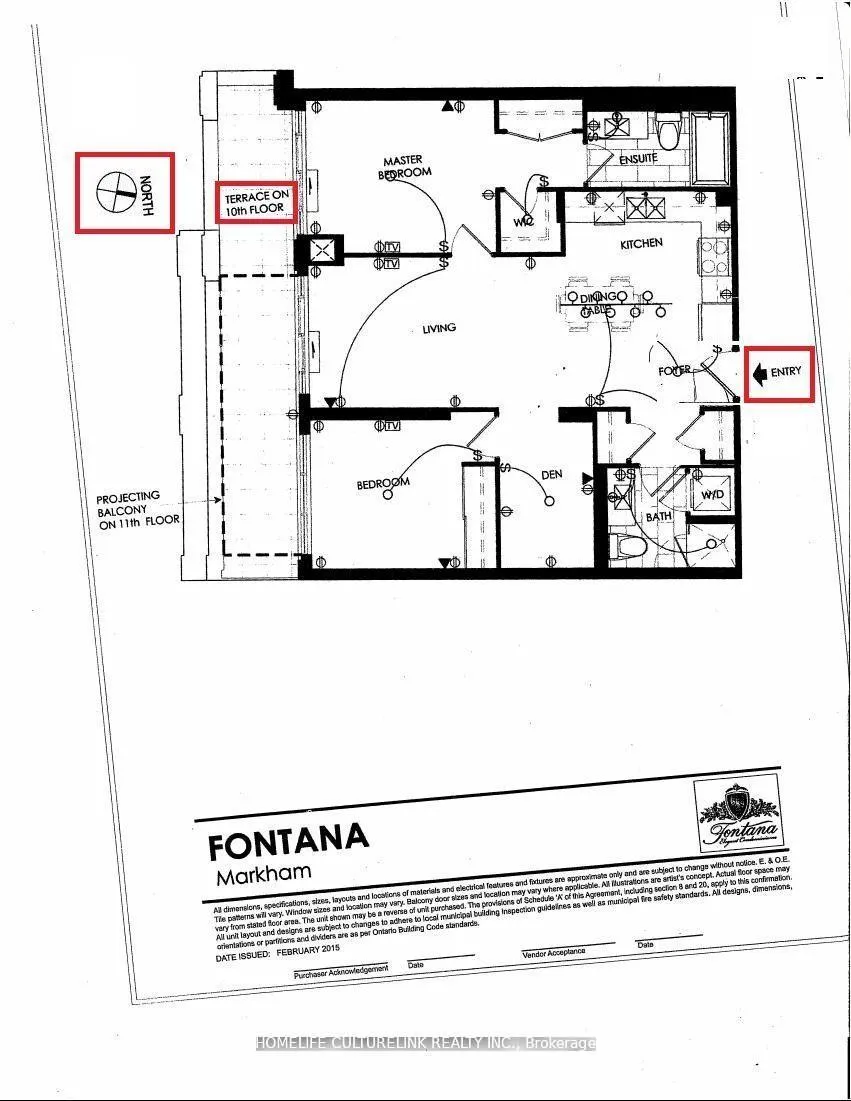 Photo 2 of Unit 1008, 99 South Town Centre Boulevard, Markham, Unionville — HOMEH