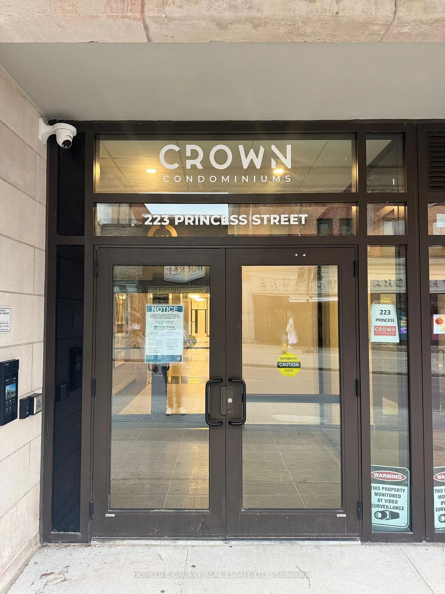 Front of Unit 320, 223 Princess Street