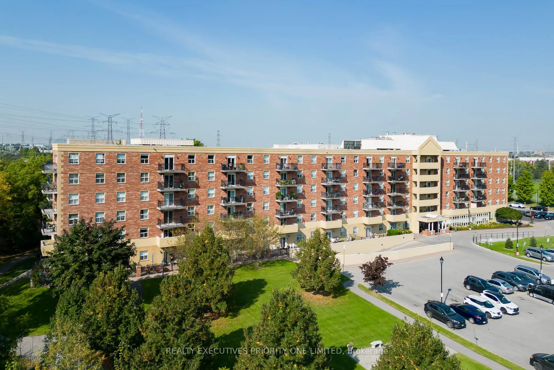 Front of Unit 321, 7373 Martin Grove Road