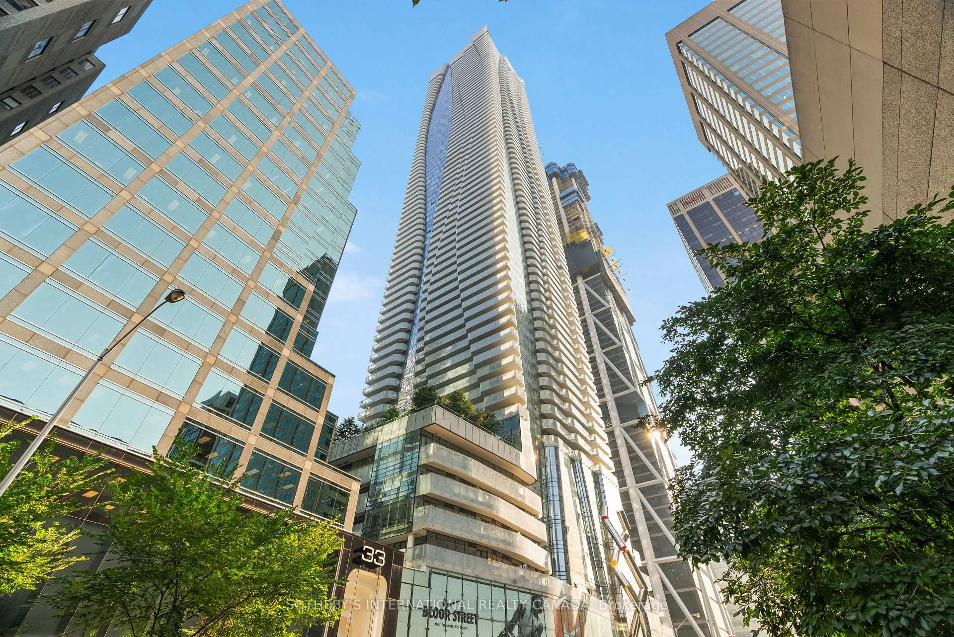 Front of Unit 6805, 1 Bloor Street E