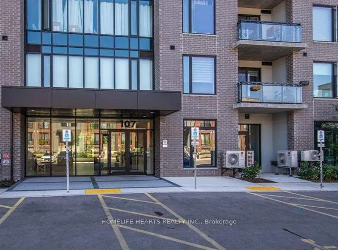 Front of Unit 404, 107 Roger Street