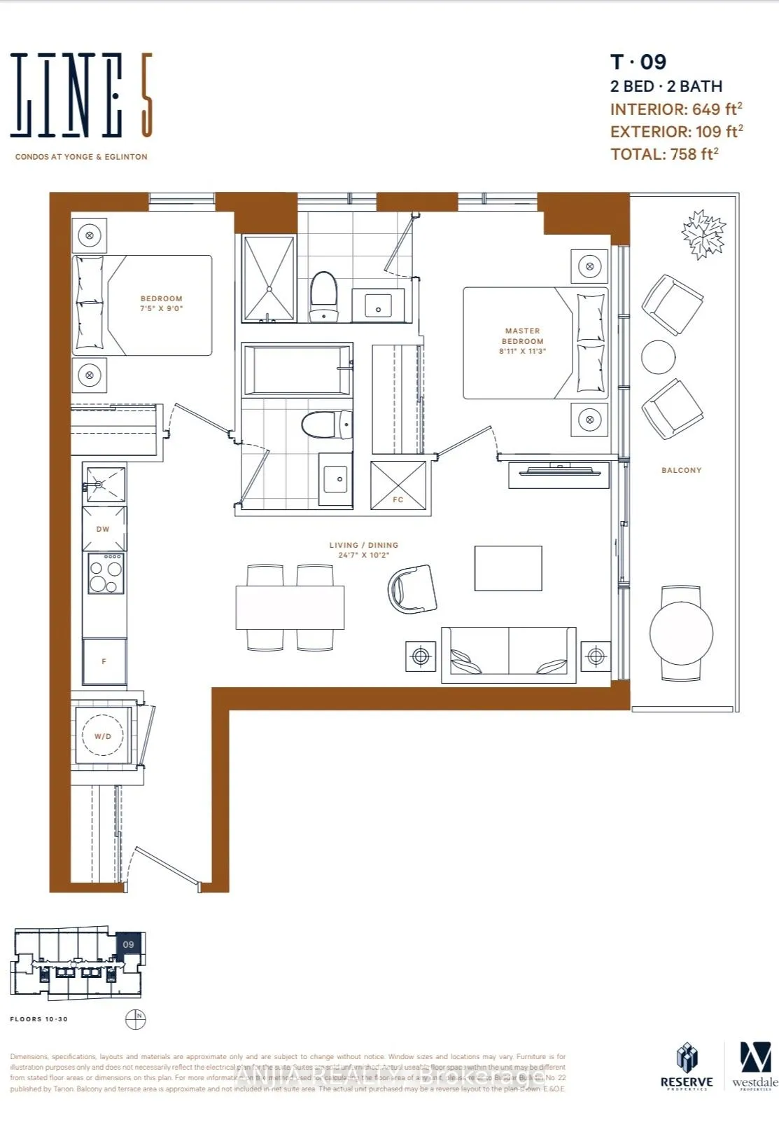 Photo 1 of Unit 1809, 117 Broadway Avenue, Toronto, Mount Pleasant West — HOMEH
