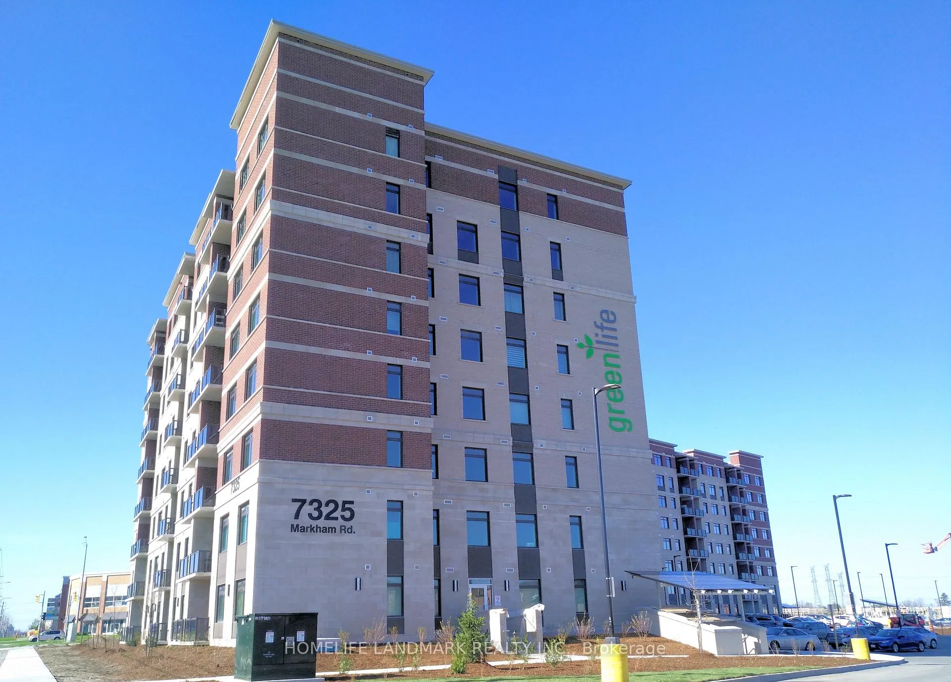 Front of Unit 619, 7325 Markham Road