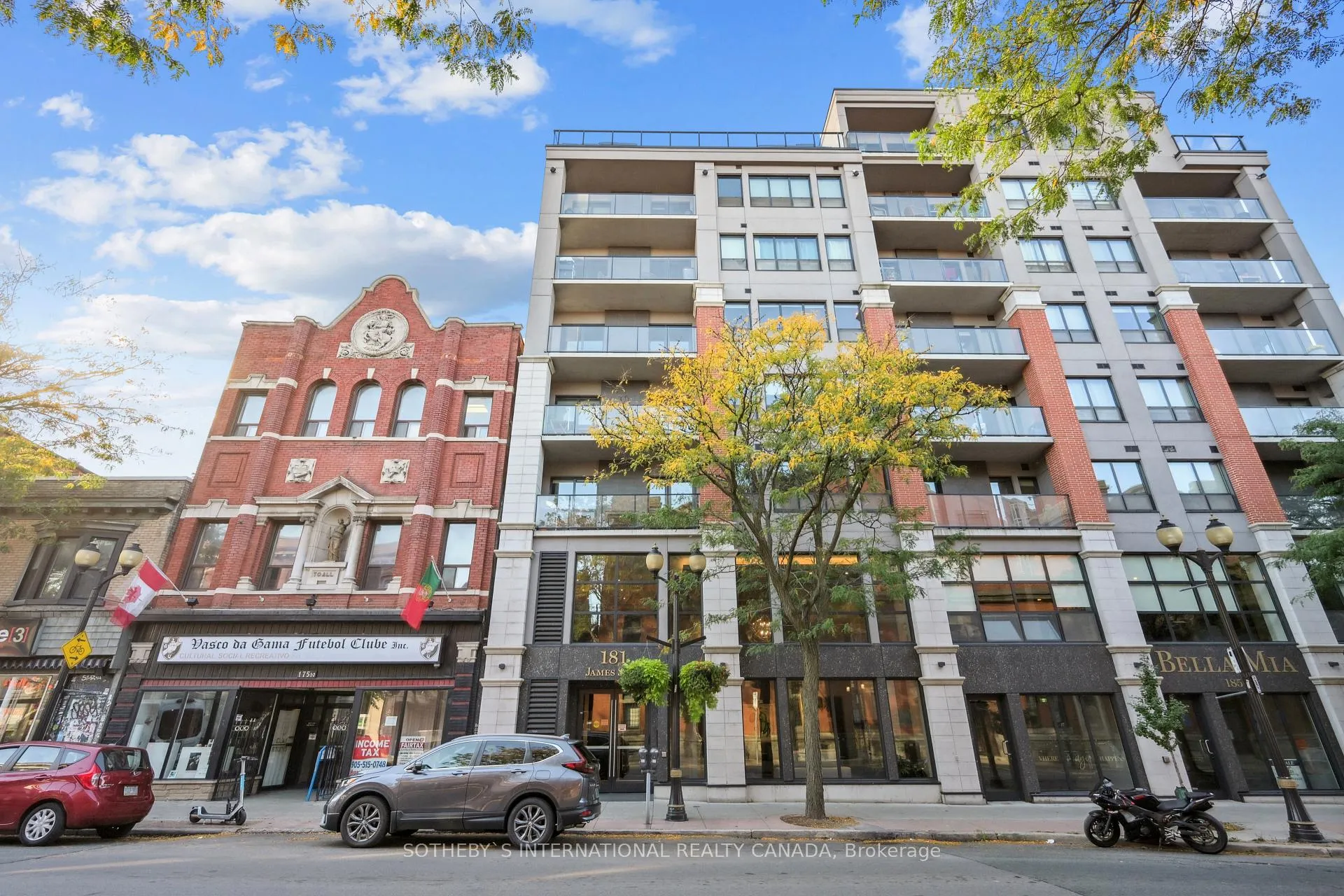 Front of Unit 509, 181 James Street N