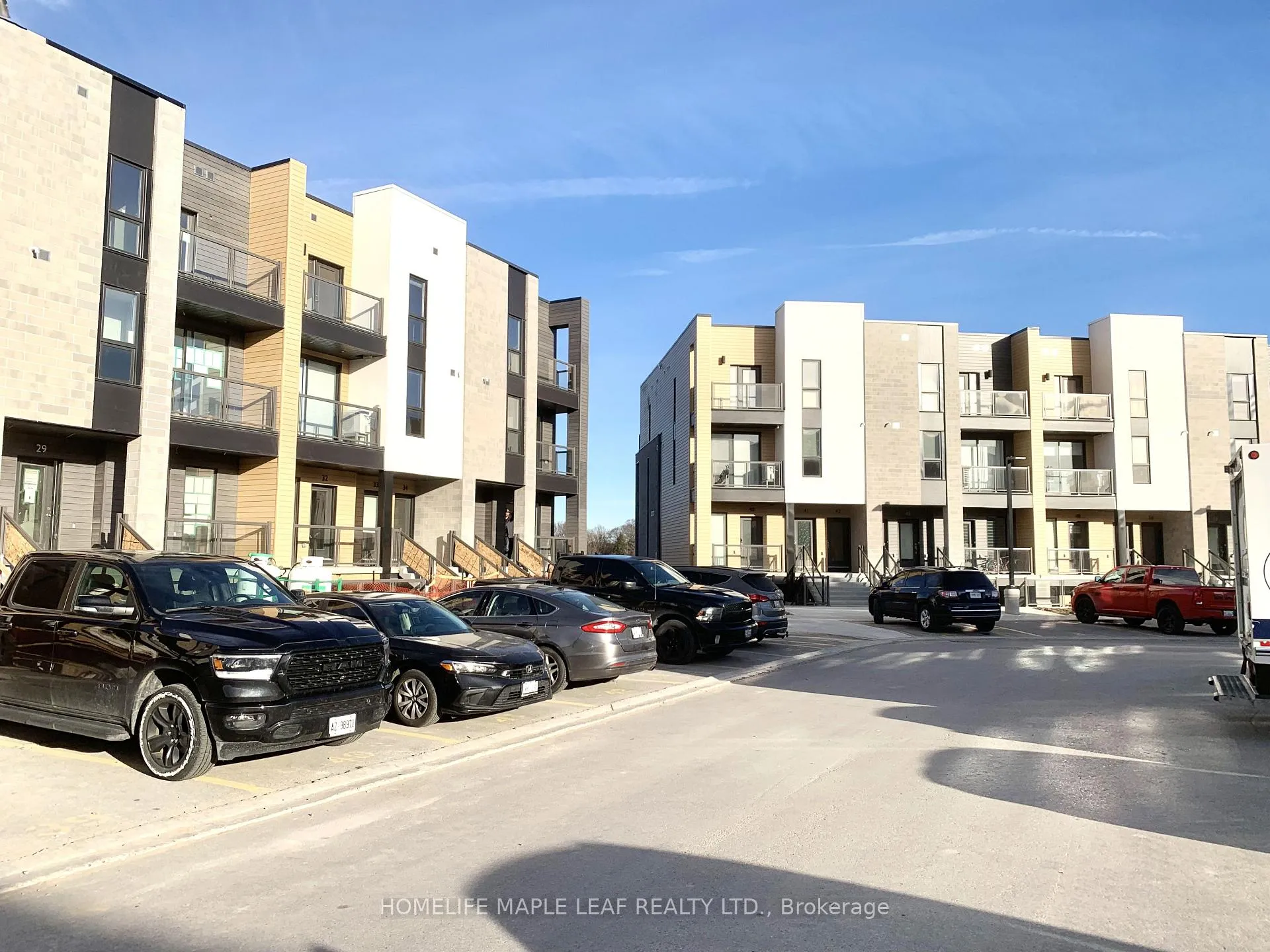 Front of Unit D-038, 261 Woodbine Avenue
