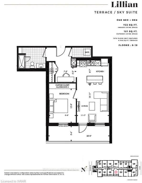 Photo 34 of Unit 1208, 181 King Street S, Waterloo, Uptown Waterloo/Westmount — HOMEH