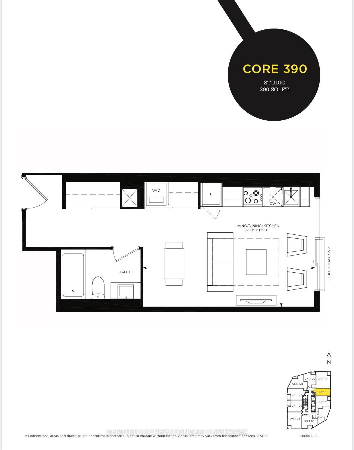Front of Unit 1911, 68 Shuter Street