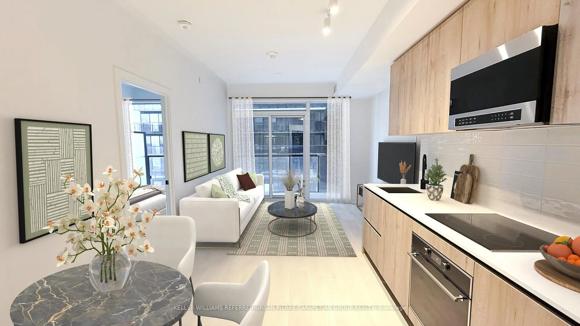 Front of Unit 1101, 117 Broadway Avenue