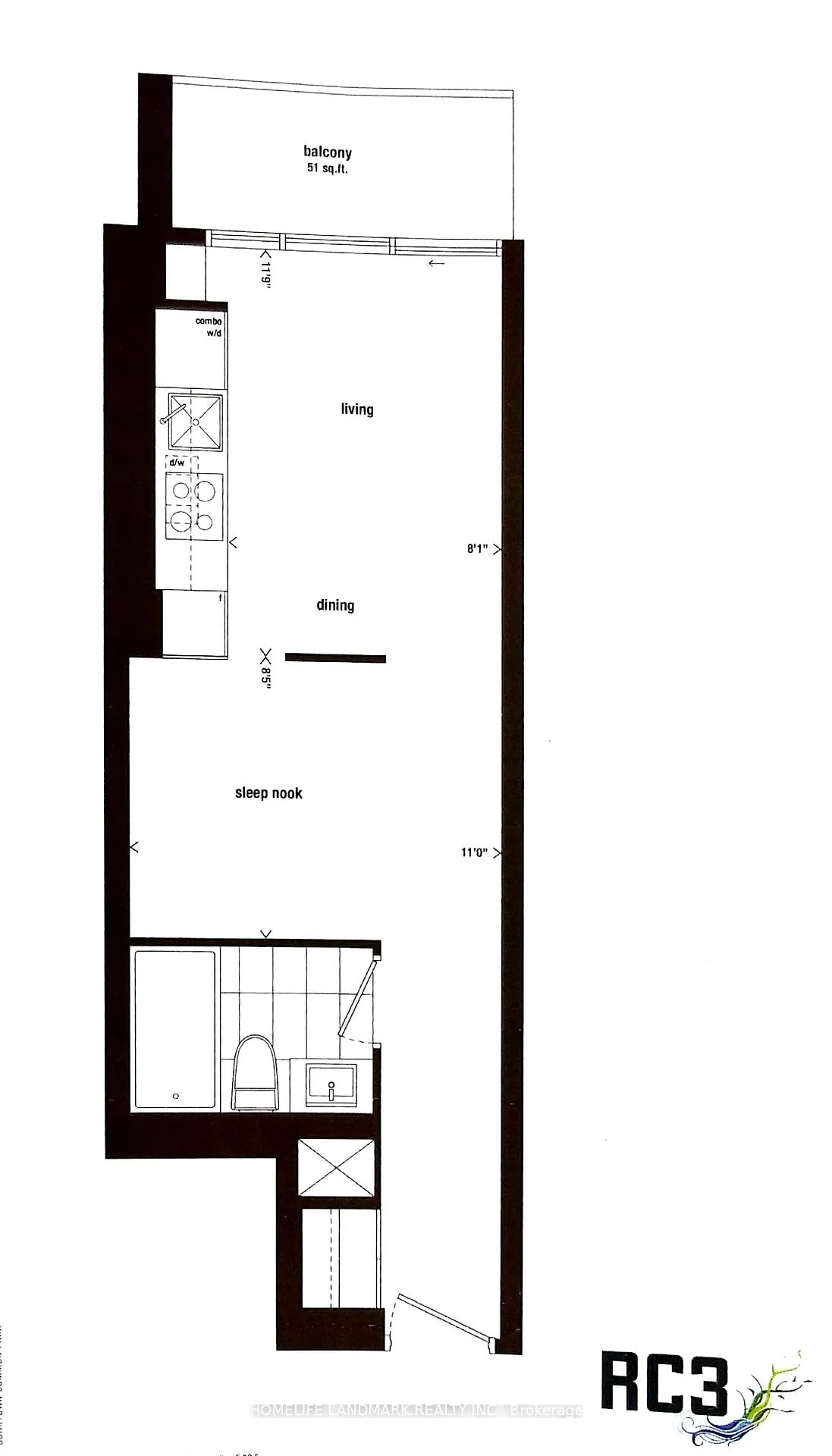Photo 13 of Unit 311, 170 Bayview Avenue, Toronto, Waterfront Communities — HOMEH