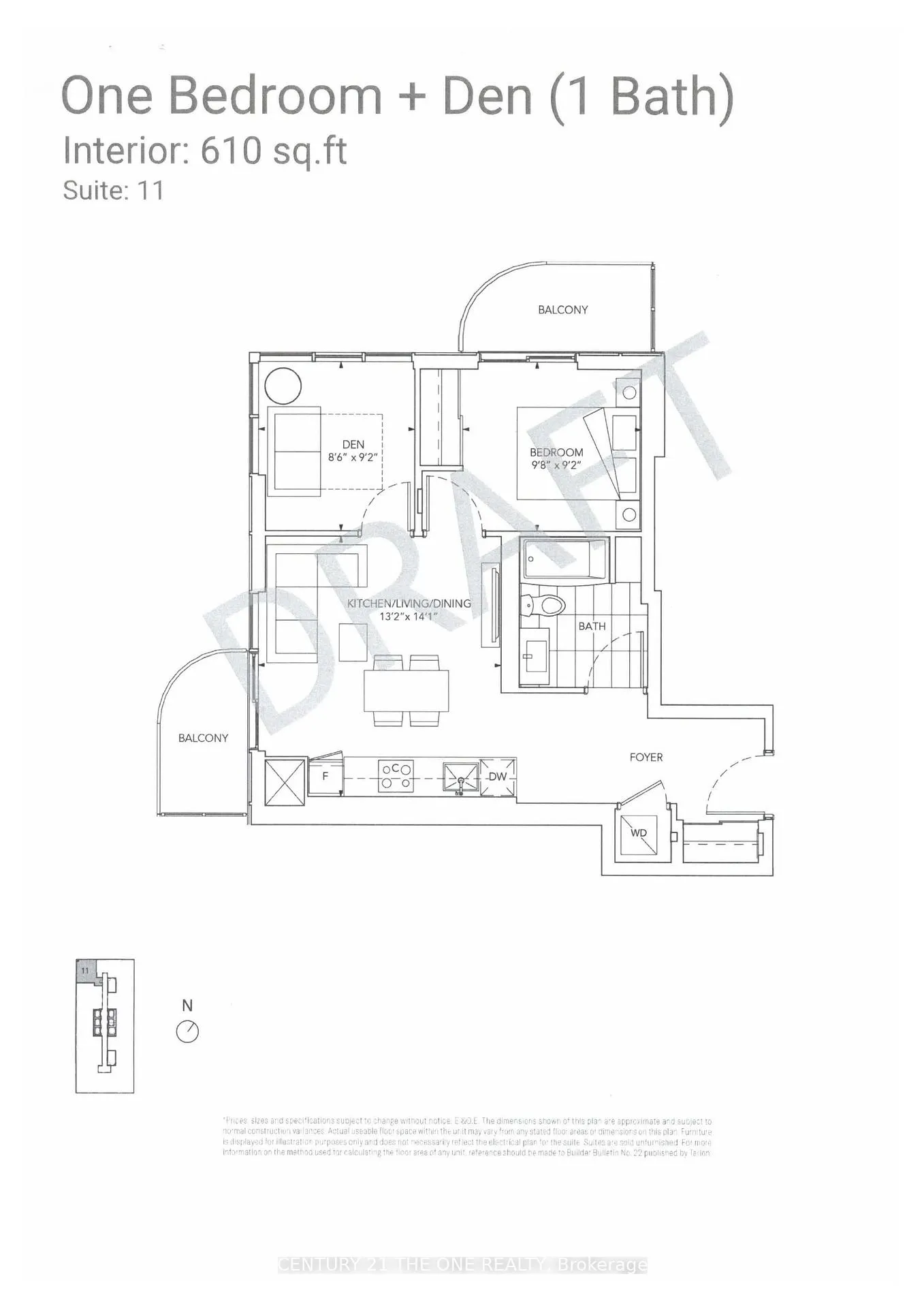 Photo 19 of Unit 2211, 195 Commerce Street, Vaughan, Vaughan Corporate Centre — HOMEH