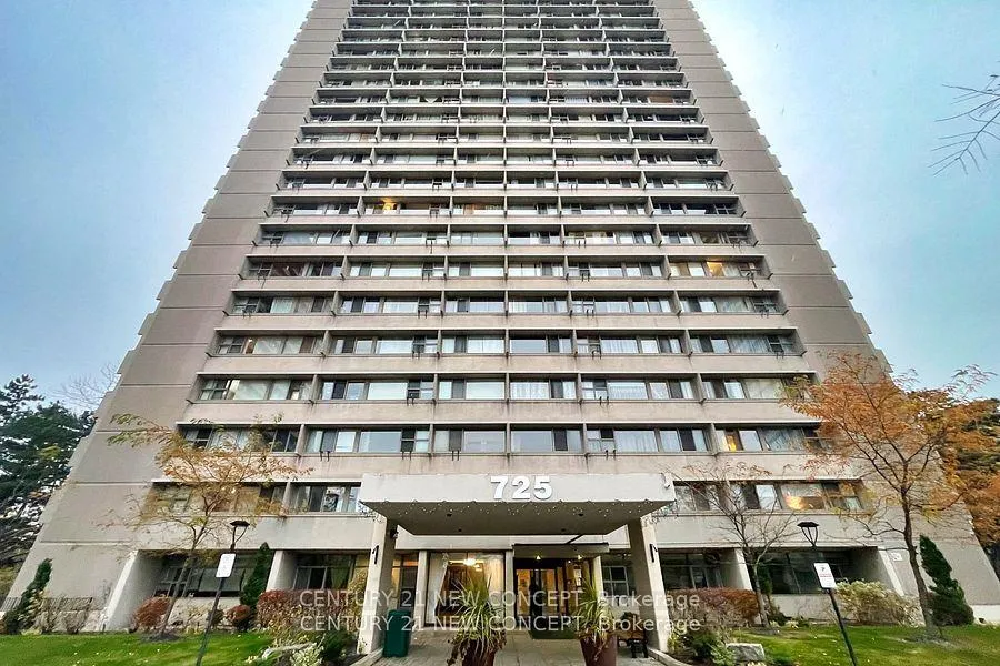 Front of Unit 1206, 725 Don Mills Road