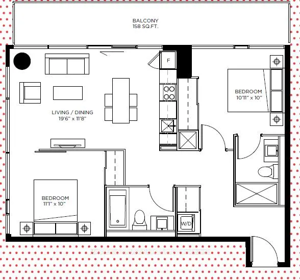 Photo 16 of Unit 2511, 101 Peter Street, Toronto, Waterfront Communities — HOMEH