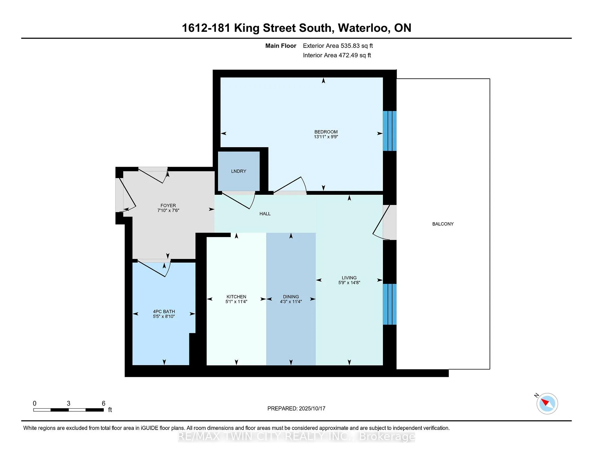 Photo 16 of Unit 1612, 181 King Street S, Waterloo — HOMEH