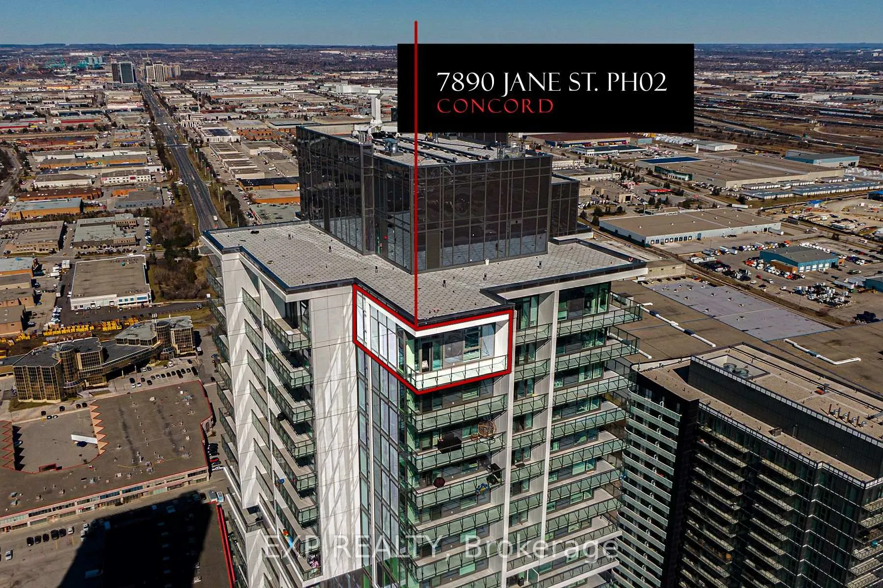 Photo 2 of Unit PH -02, 7890 Jane Street, Vaughan, Concord — HOMEH