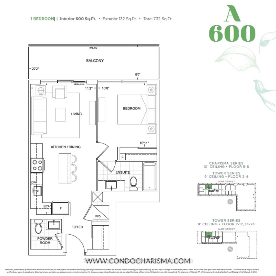 Photo 1 of Unit 1918, 8960 Jane Street, Vaughan, Concord — HOMEH