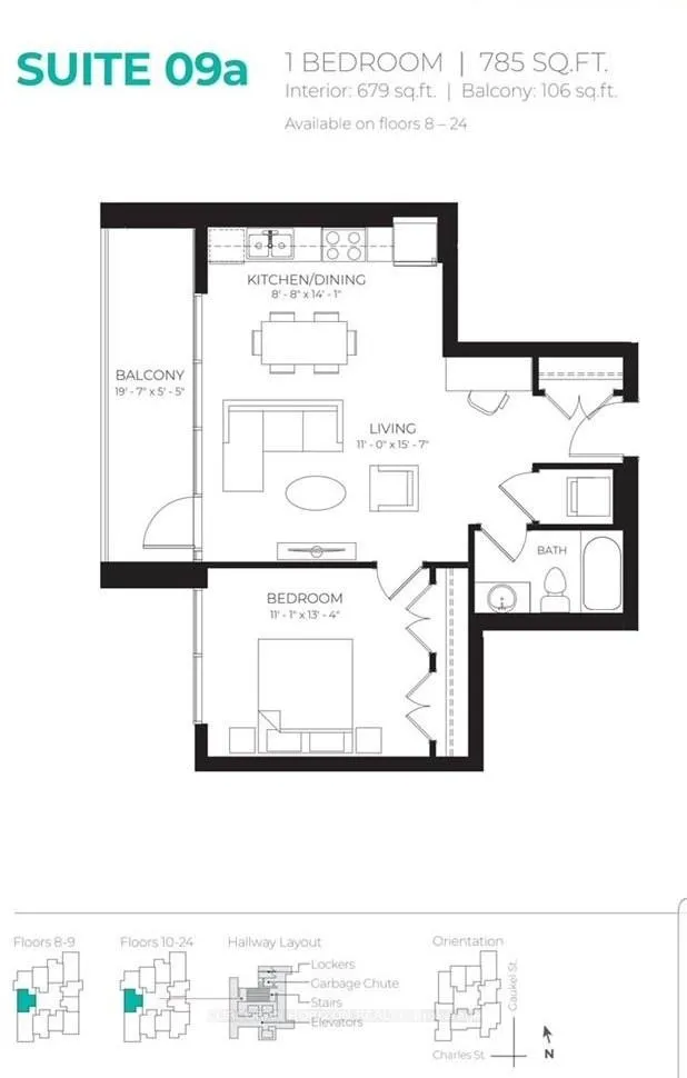 Photo 2 of Unit 1409A, 60 Charles Street, Kitchener — HOMEH