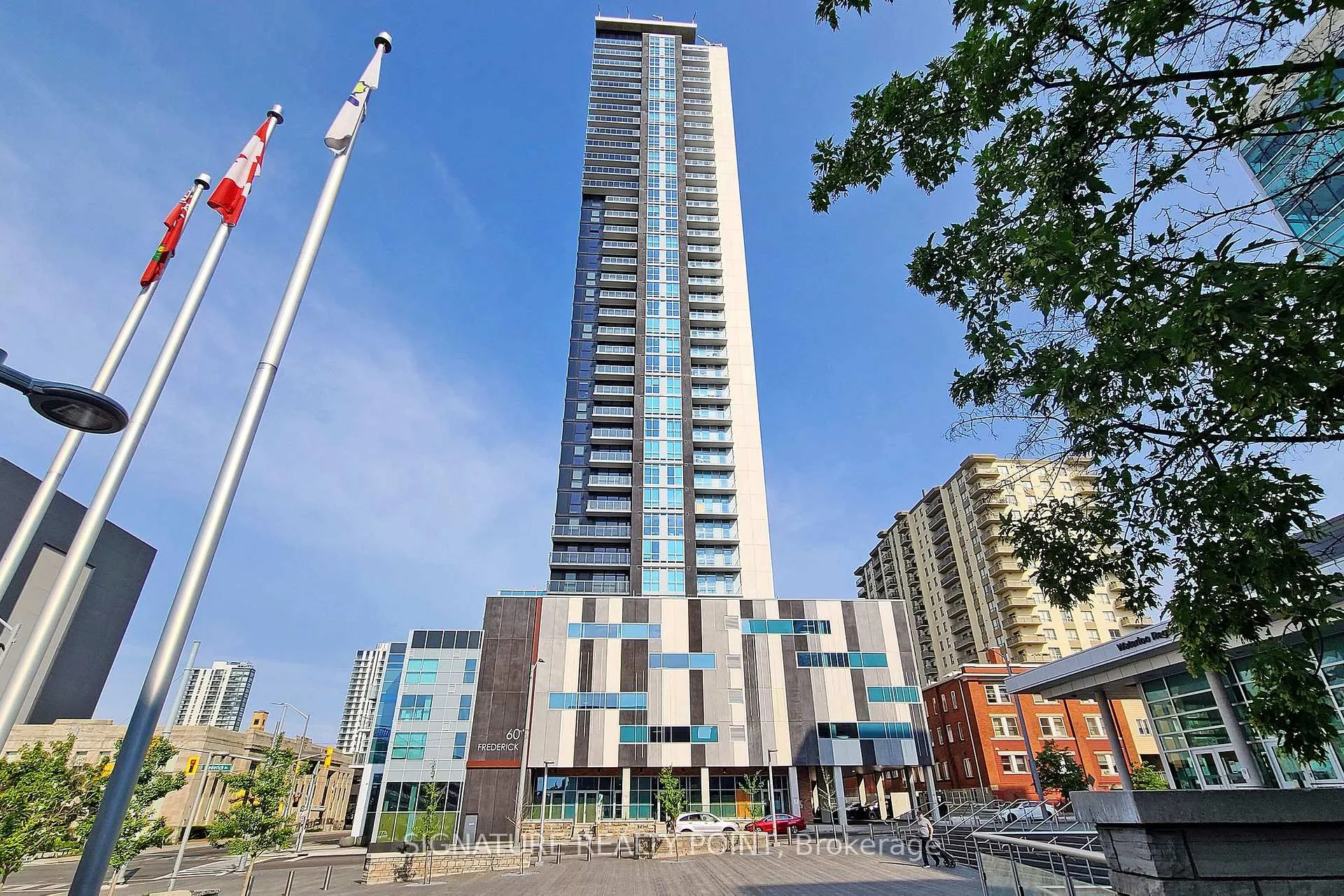 Front of Unit 1907, 60 Frederick Street N