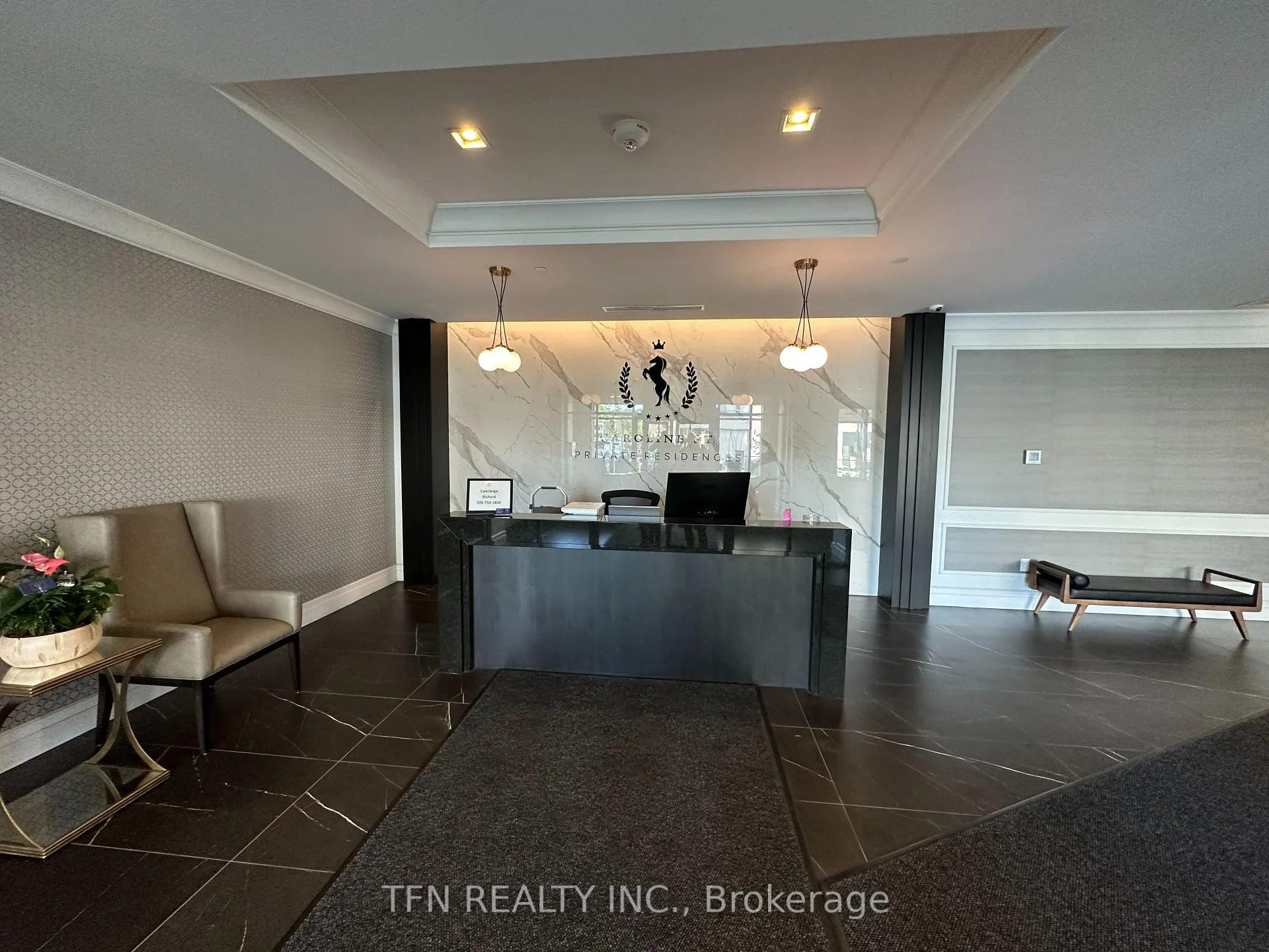 Front of Unit 1301, 155 Caroline Street S