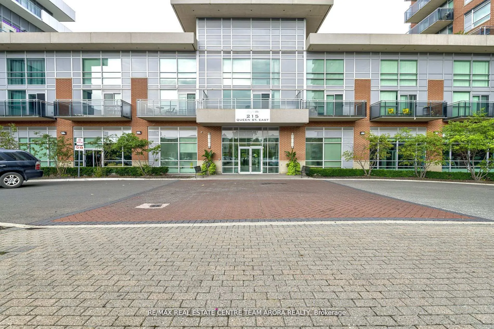 Front of Unit 1103, 215 Queen Street E
