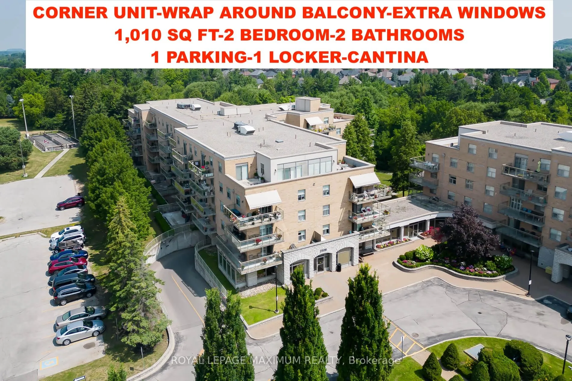 Front of Unit 408, 2506 Rutherford Road