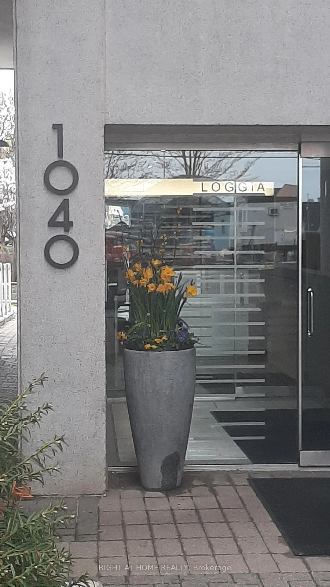 Front of Unit 205, 1040 The Queensway