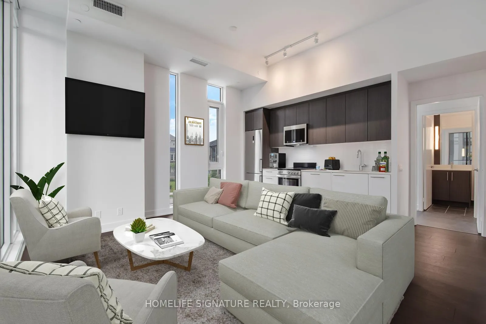 Photo 4 of Unit 208, 225 Veterans Drive, Brampton, Brampton North — HOMEH