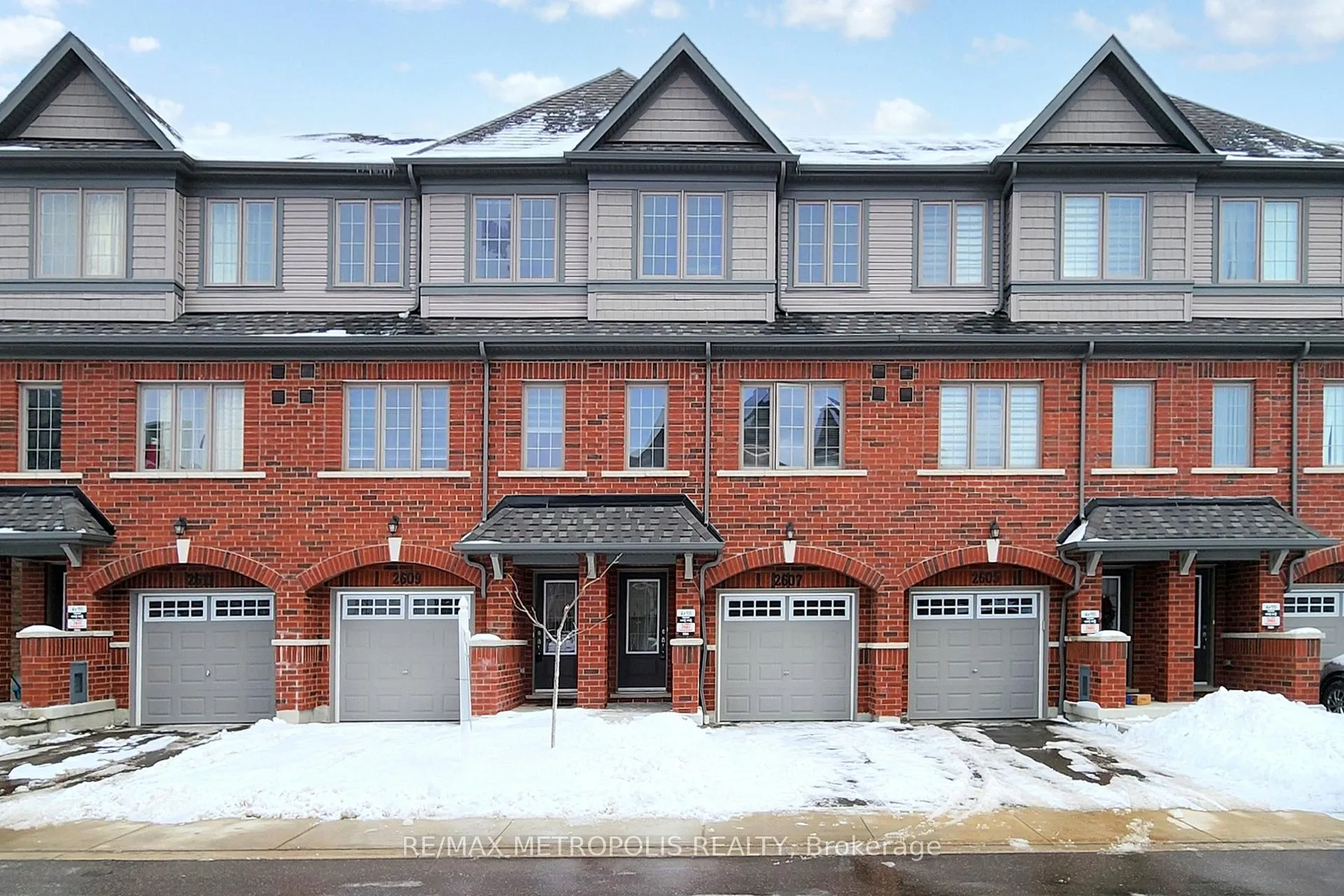 Front of Unit 4, 2607 Magdelen Path