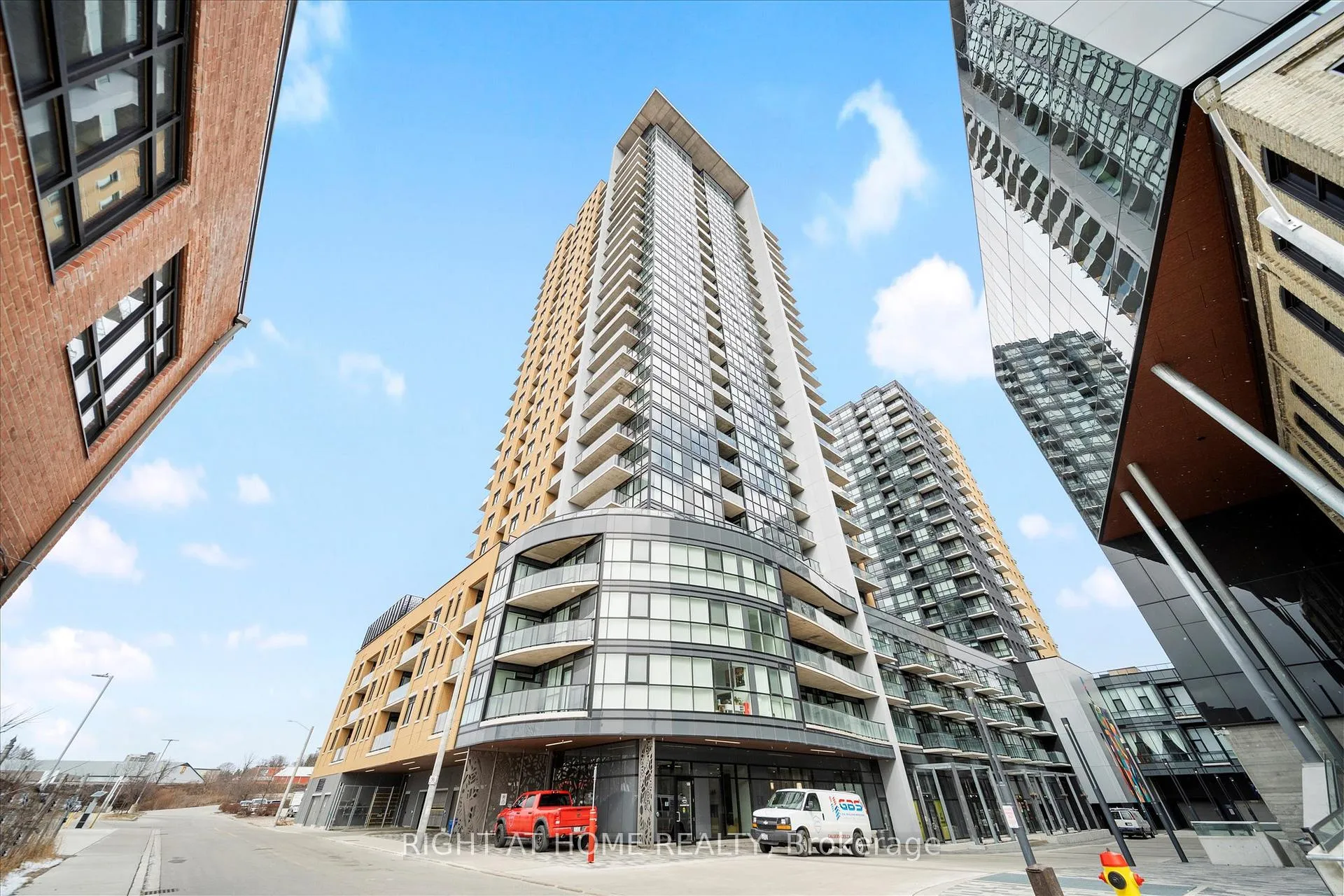 Front of Unit 2503, 108 Garment Street
