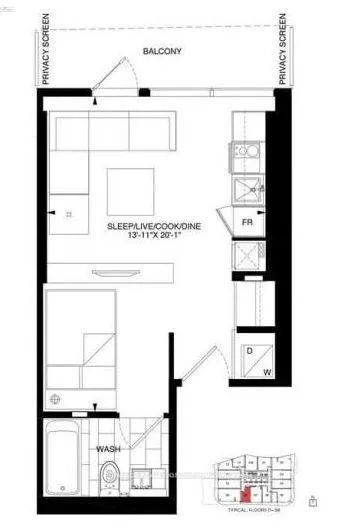 Photo 14 of Unit 1908, 197 Yonge Street, Toronto, Church-Yonge Corridor — HOMEH
