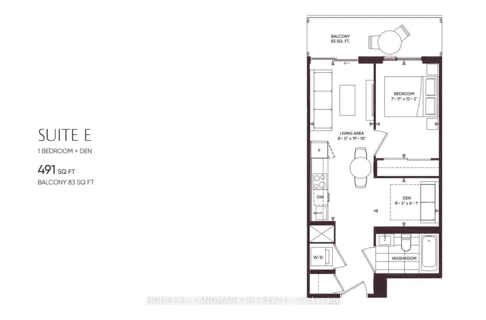 Photo 17 of Unit 1309, 425 Front Street E, Toronto, Waterfront Communities — HOMEH