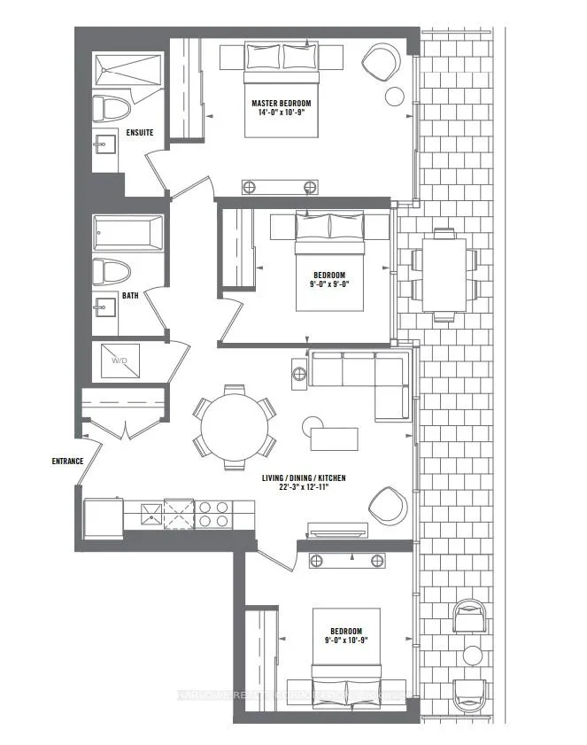 Photo 11 of Unit PH519 D, 1614 Charles Street, Whitby, Port Whitby — HOMEH