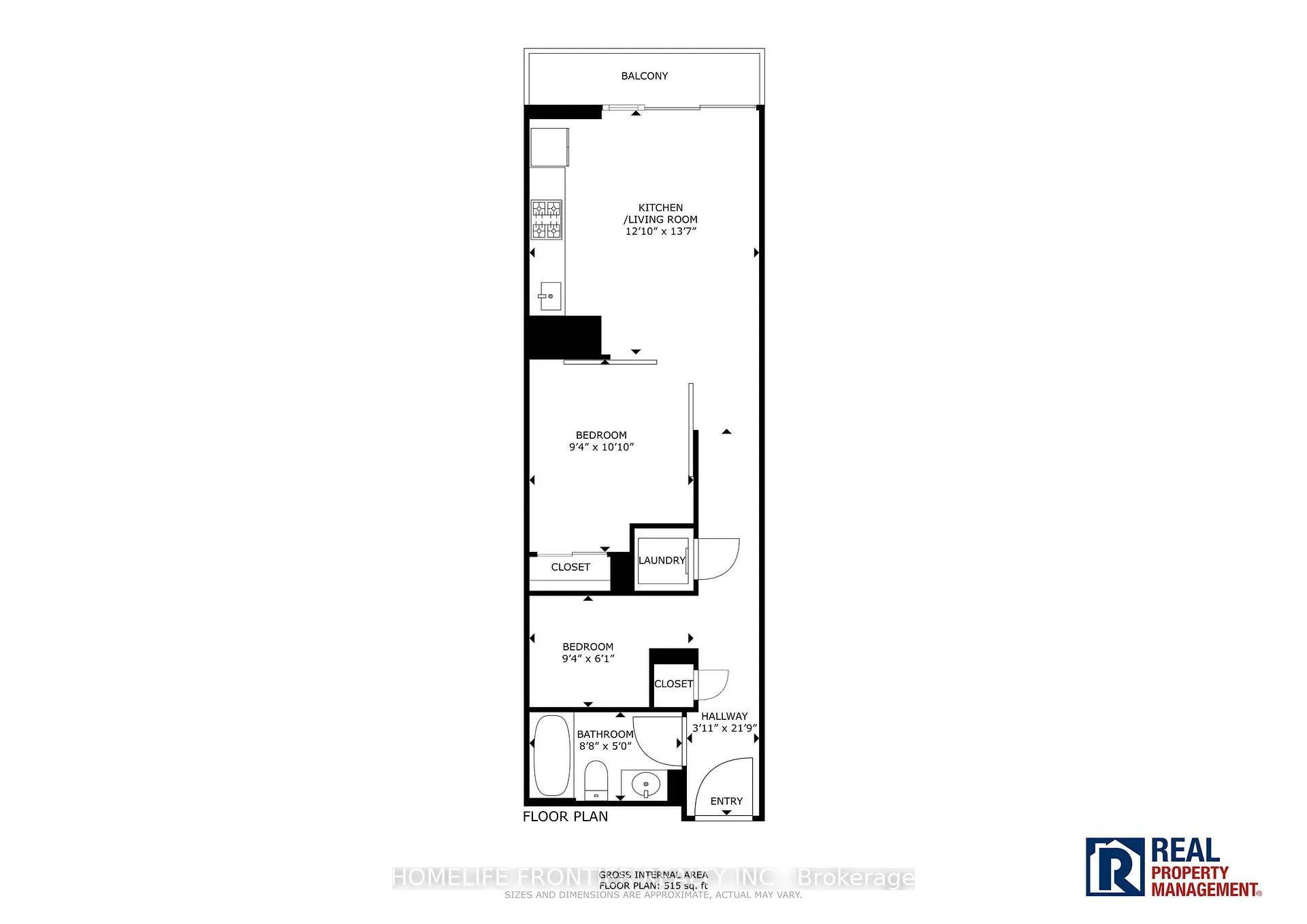 Photo 2 of Unit 904, 5 Defries Street, Toronto, Regent Park — HOMEH
