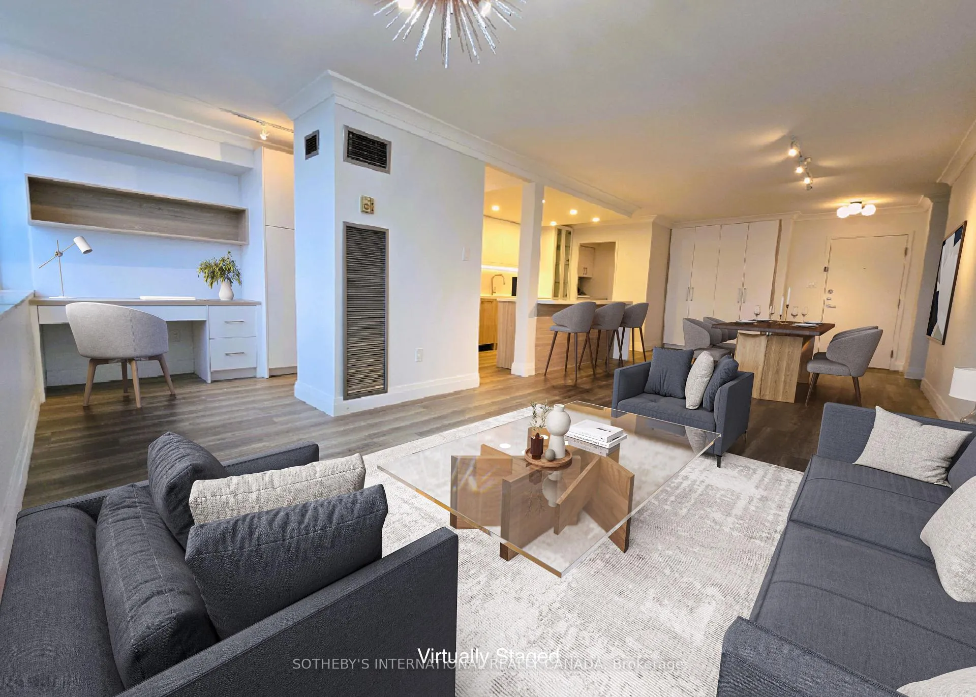 Front of Unit 706, 3000 Bathurst Street