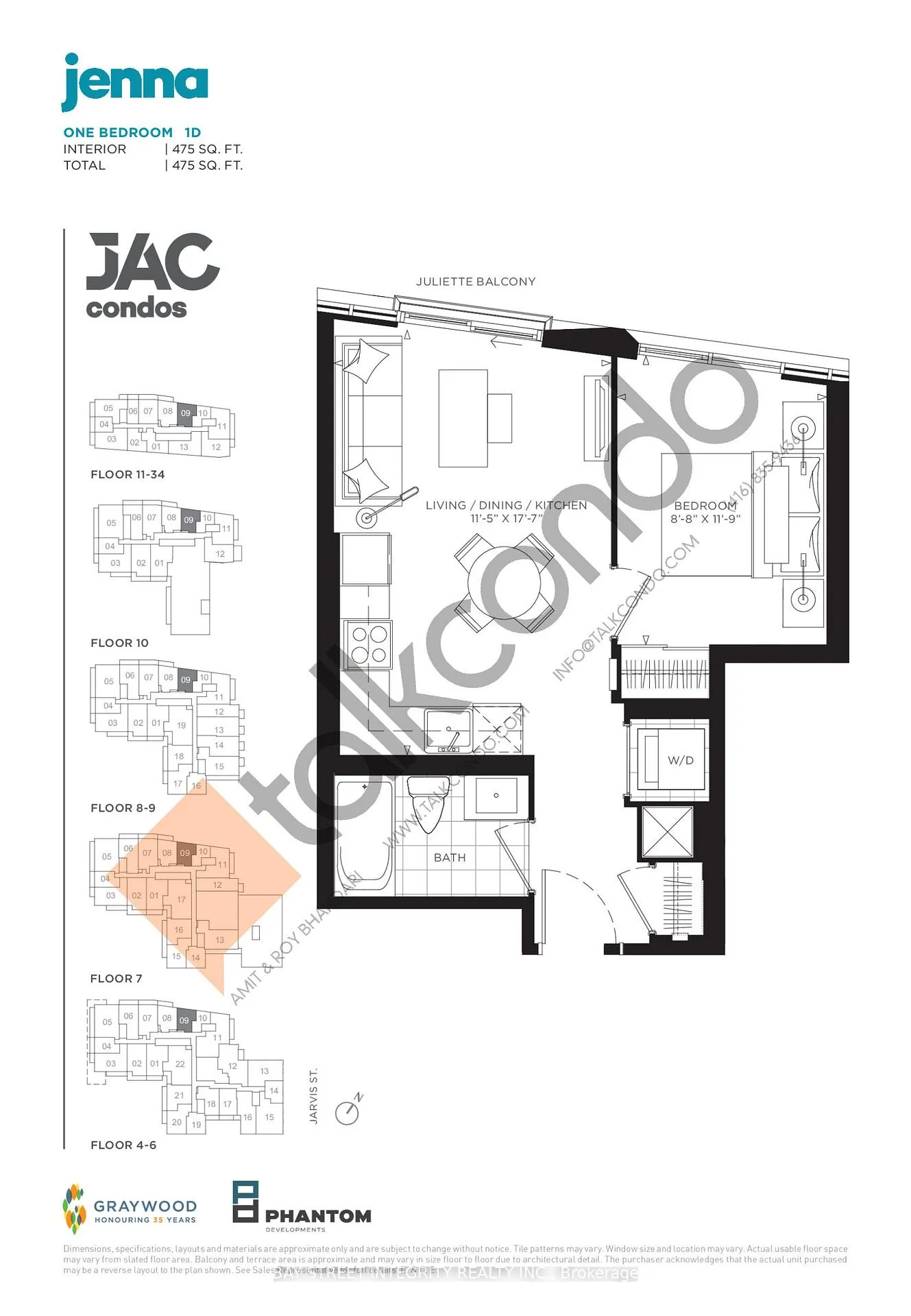 Photo 13 of Unit 2109, 308 Jarvis Street, Toronto, Church-Yonge Corridor — HOMEH