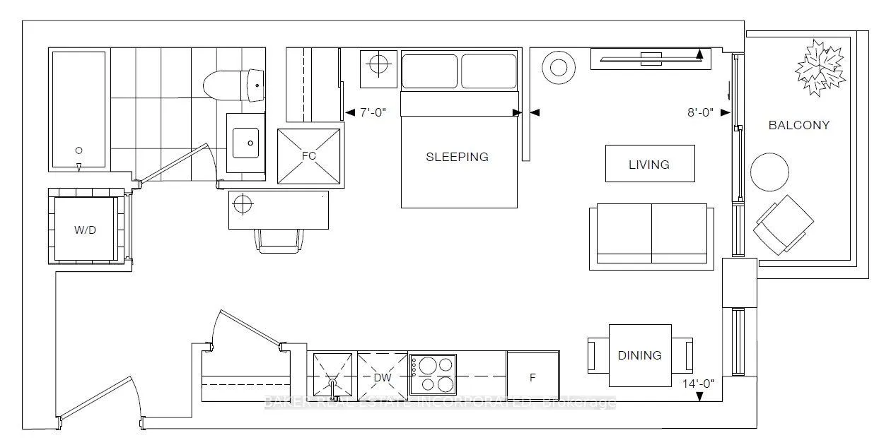 Photo 13 of Unit 1701, 223 Redpath Avenue, Toronto, Mount Pleasant West — HOMEH