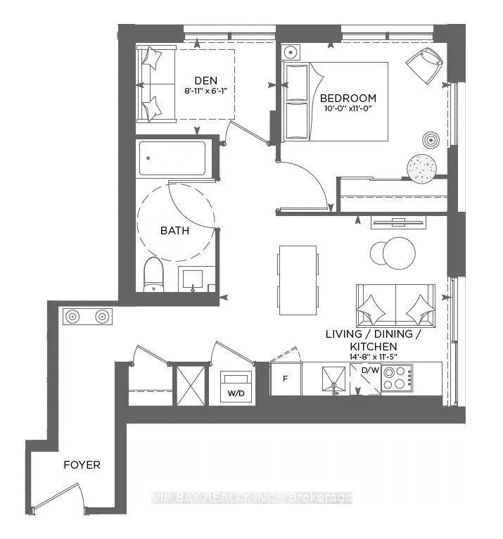 Front of Unit 2906, 252 Church St Street