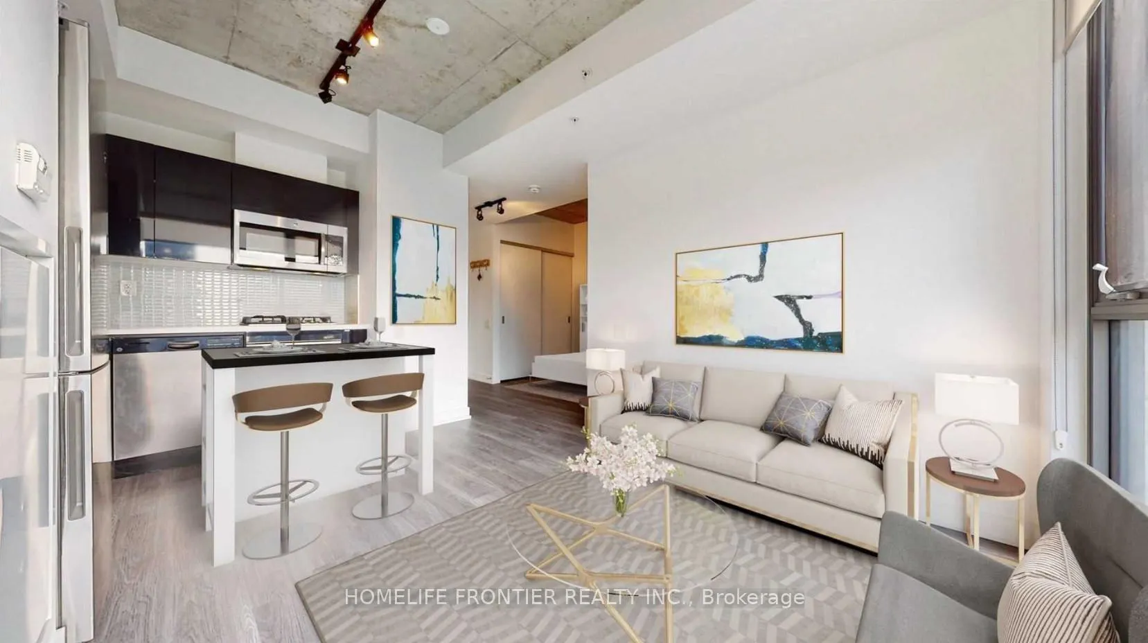 Photo 9 of Unit 825, 39 Brant Street, Toronto, Waterfront Communities — HOMEH