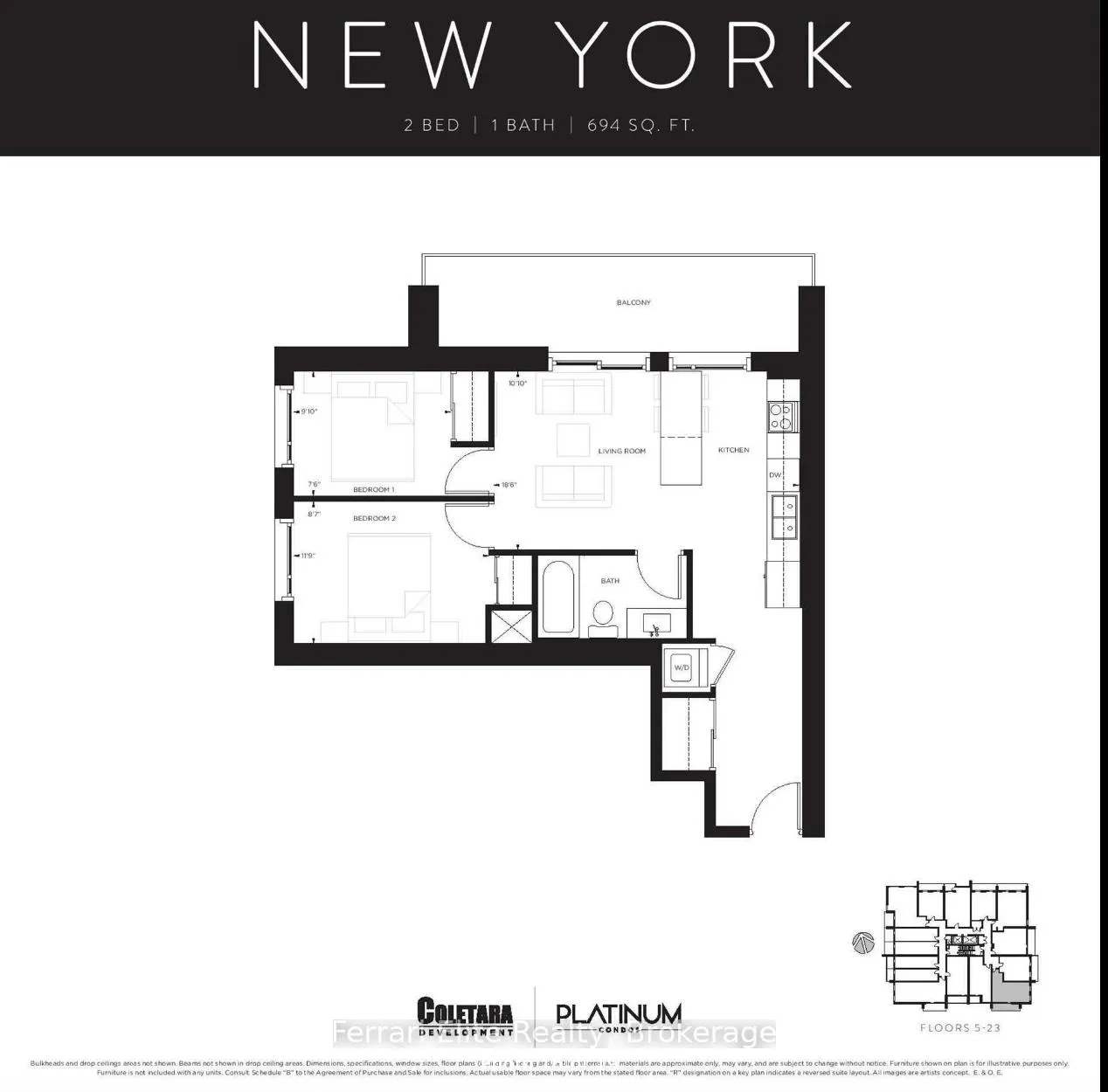 Photo 1 of Unit 814, 15 Queen Street S, Hamilton, Central — HOMEH